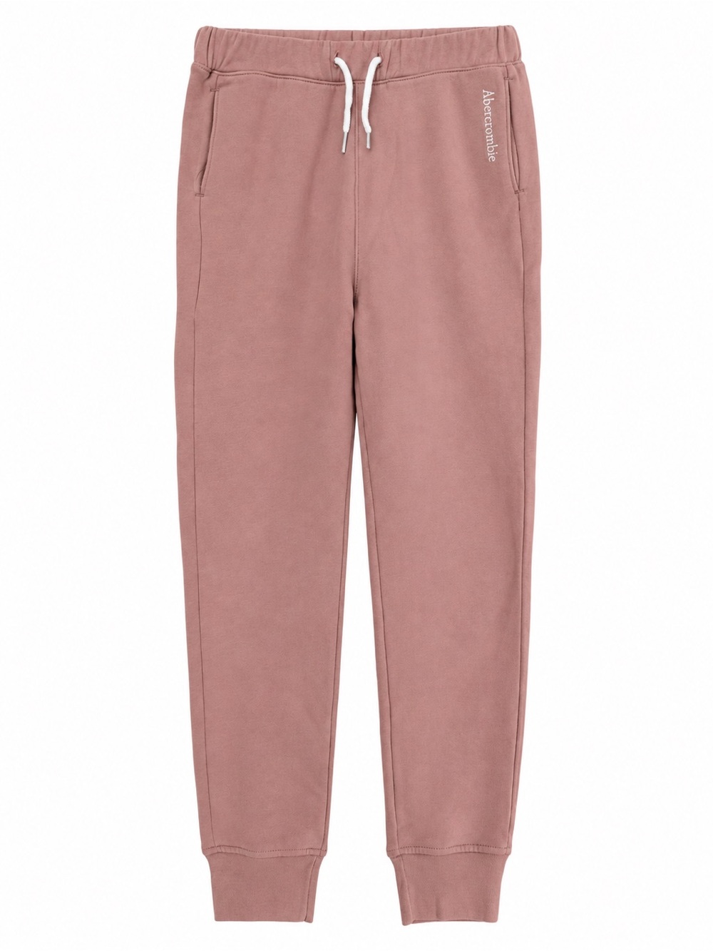 abercrombie kids Dusty Rose Drawstring Joggers